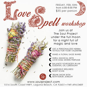 Love Spell Workshop & Trunk Show
