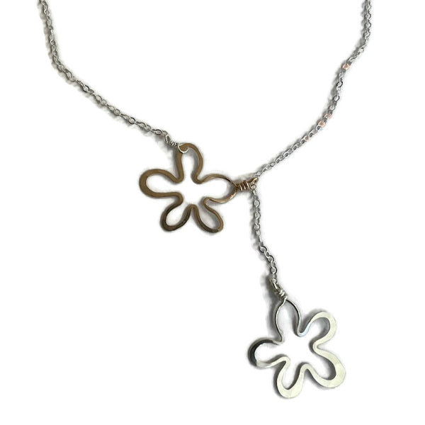 Sliding Flowers Necklace