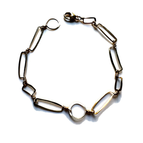 Boxy Handmade Chain Bracelet