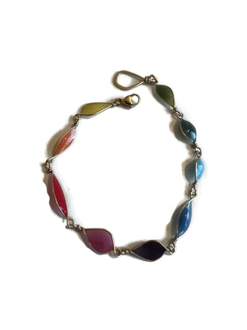 All Around Colorful Rainbow Bracelet