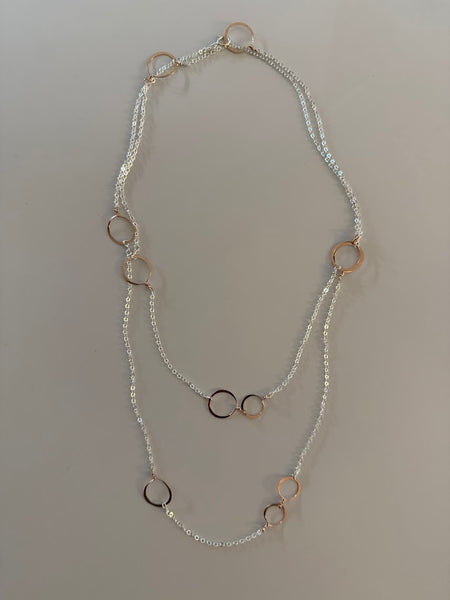 Long Circles Necklace