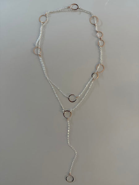 Long Circles Necklace