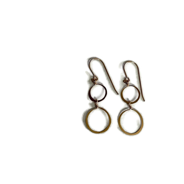 2 Circles Earrings