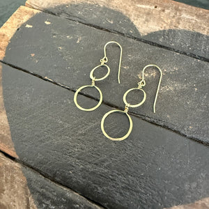 2 Circles Earrings