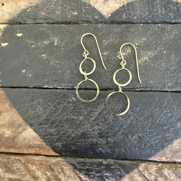 2 Circles Earrings