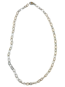 sterling silver cable chain necklace