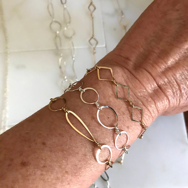 Elegant Handmade Chain Bracelet