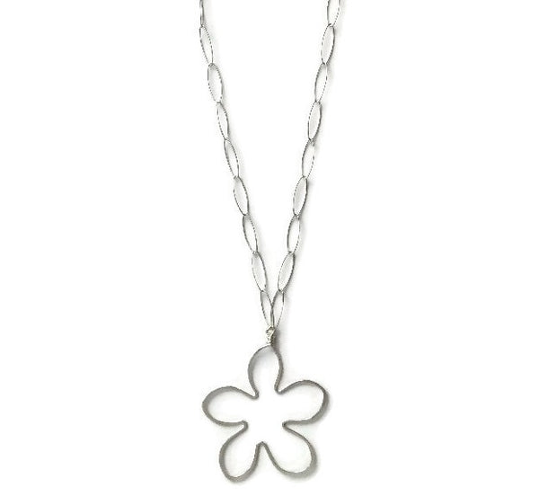 Beth Jewelry, handmade flower necklace