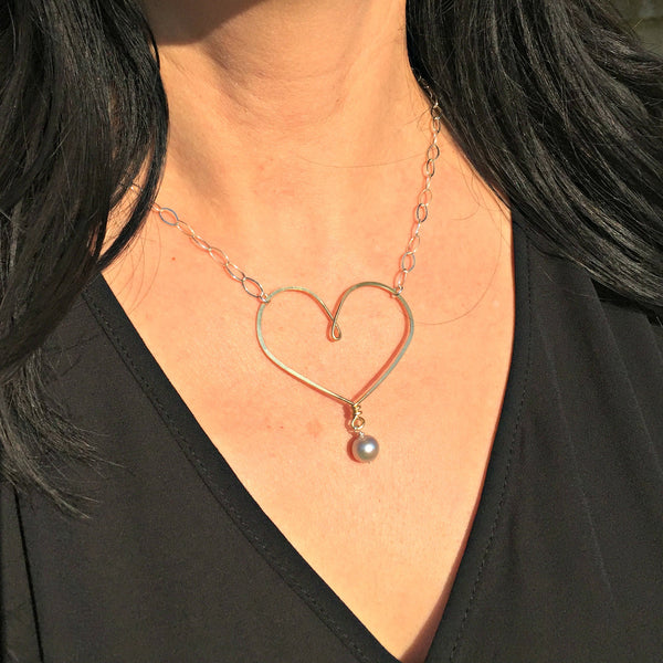 Beth Jewelry Heart Necklace