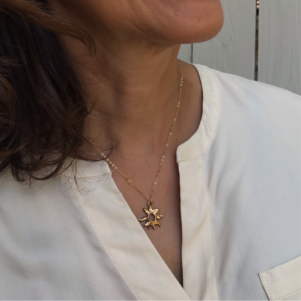 Little 2025 sun necklace