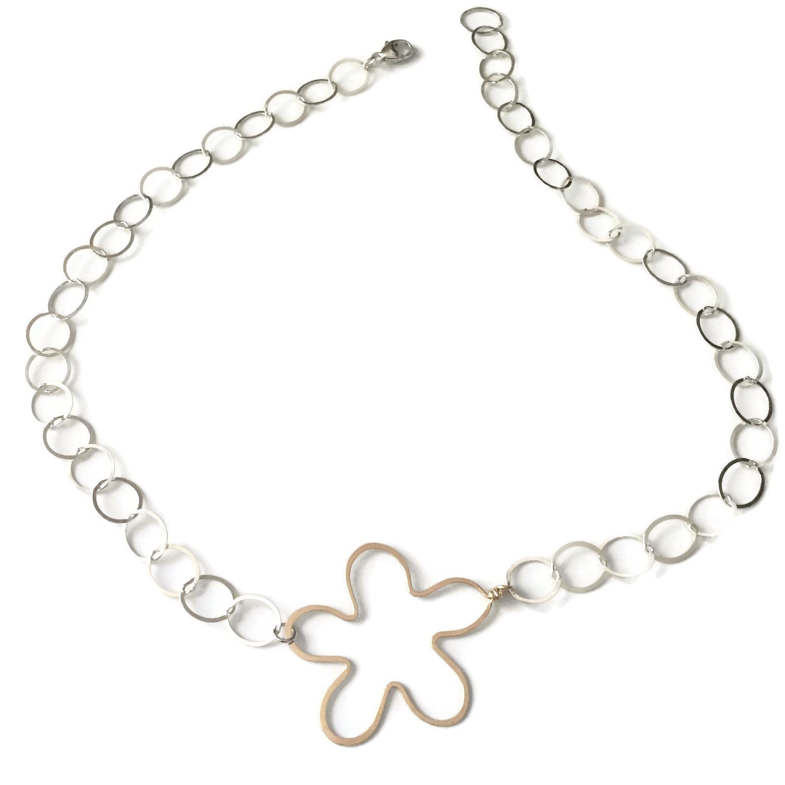 1 Flower Necklace – Beth Jewelry