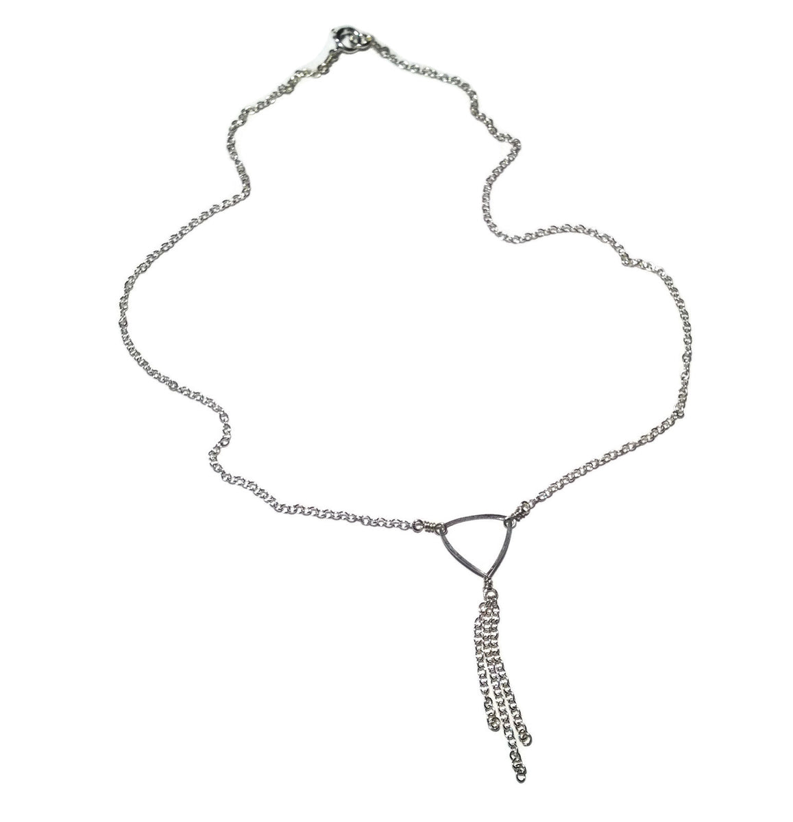 Triangle Chain Necklace, Beth Jewelry